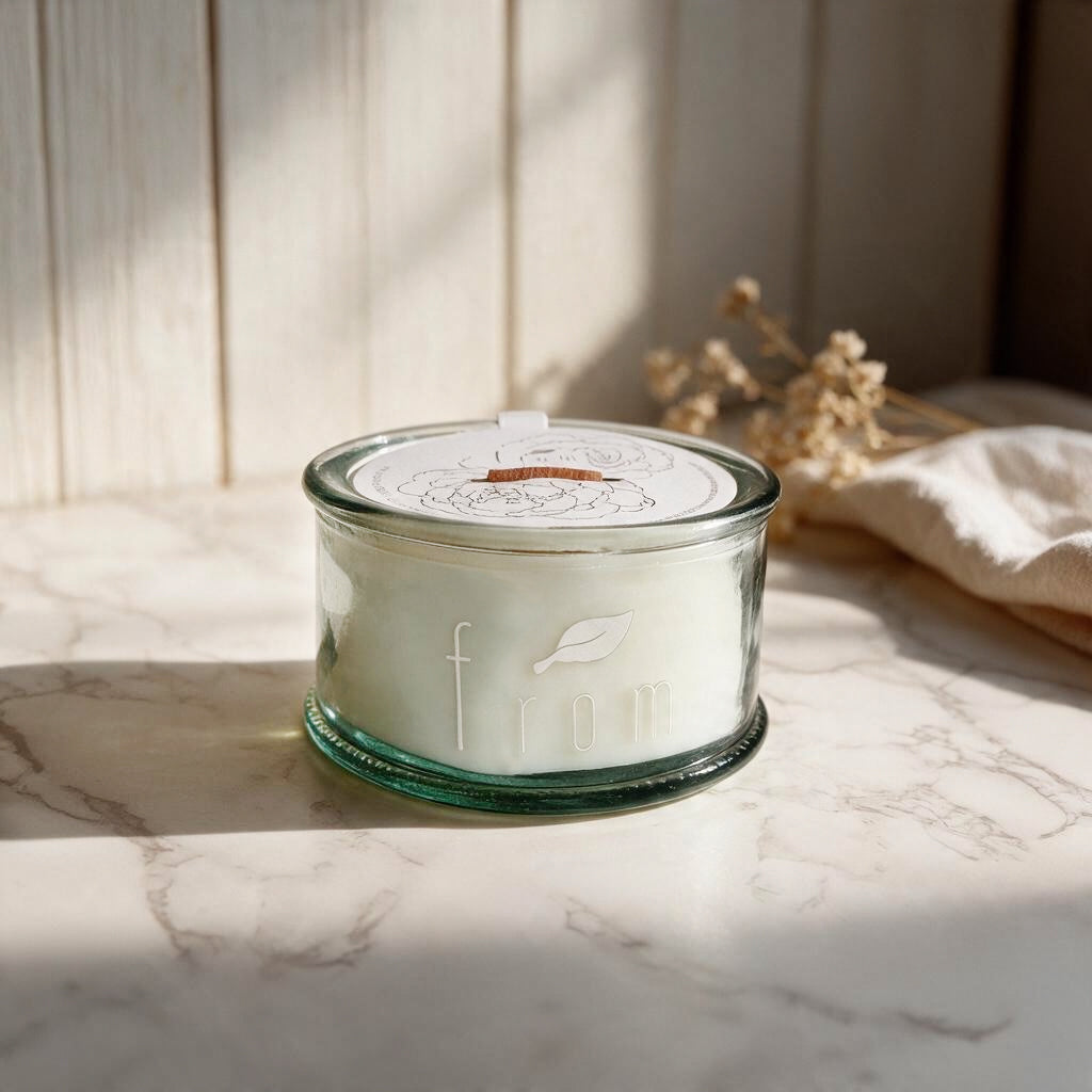 The Trace Candle Selection - Recycled Glass 10 oz Candle