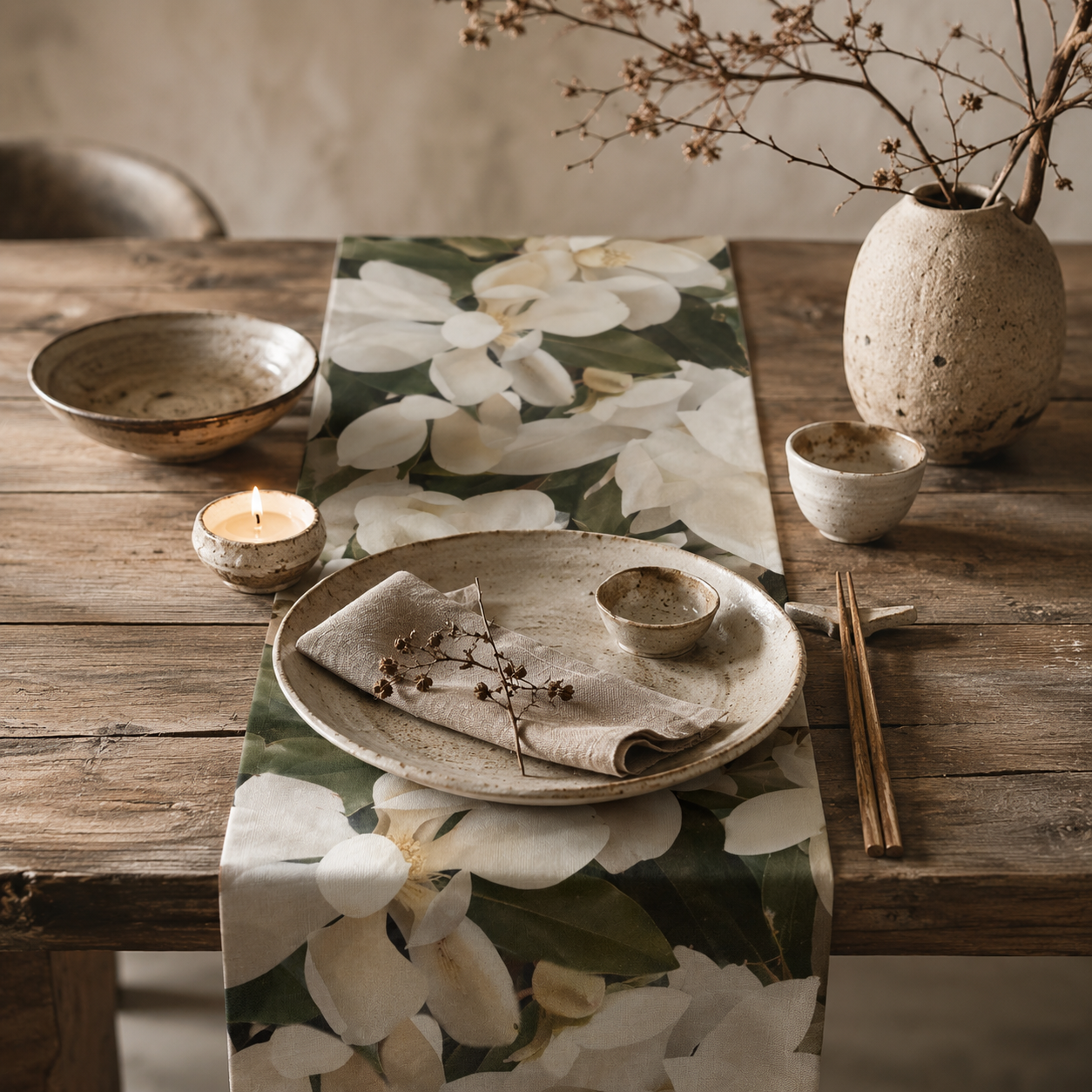 Southern Bloom Table Runner