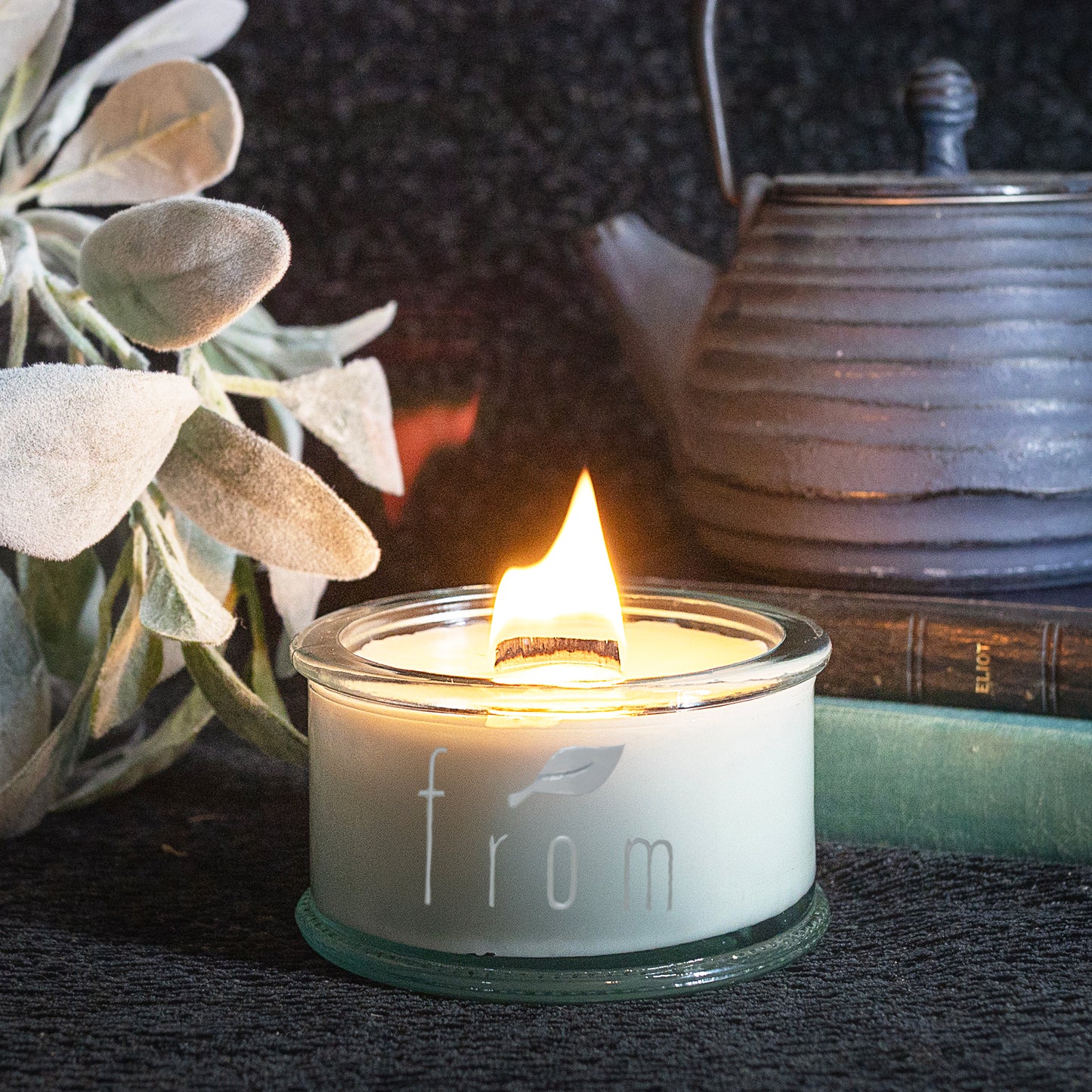 The Trace Candle Selection -  Recycled Glass 10 oz Candle