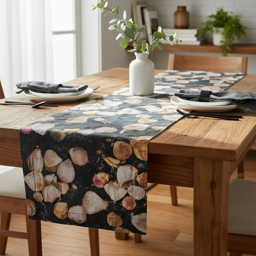 Rose Drift Table Runner