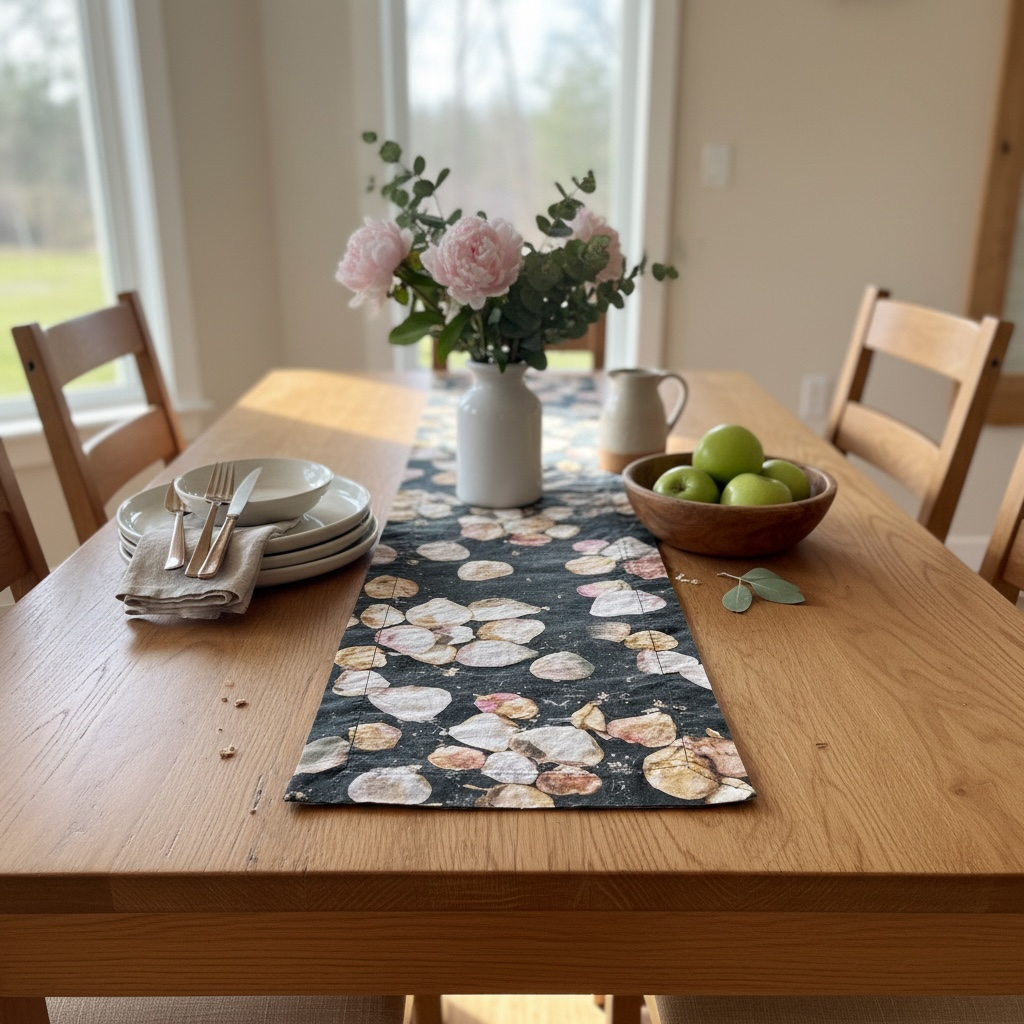 Rose Drift Table Runner