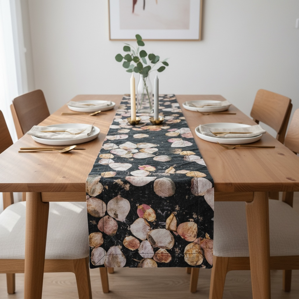 Rose Drift Table Runner