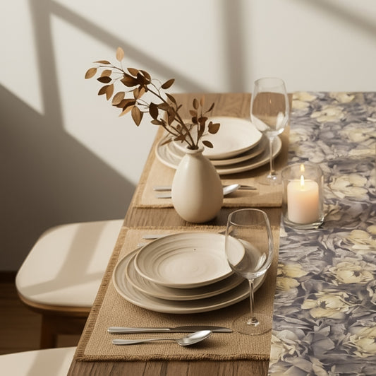 Garden Glory Artichoke Table Runner