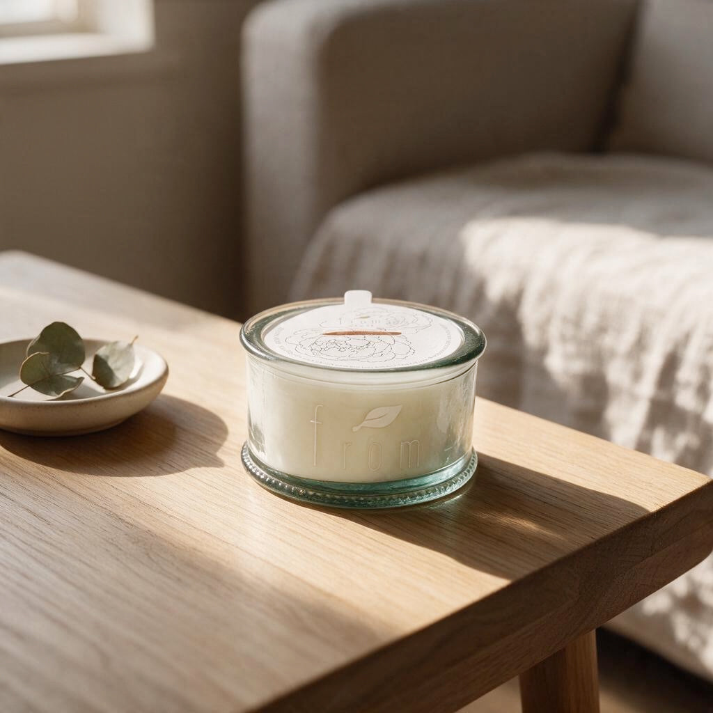 The Trace Candle Selection -  Recycled Glass 10 oz Candle