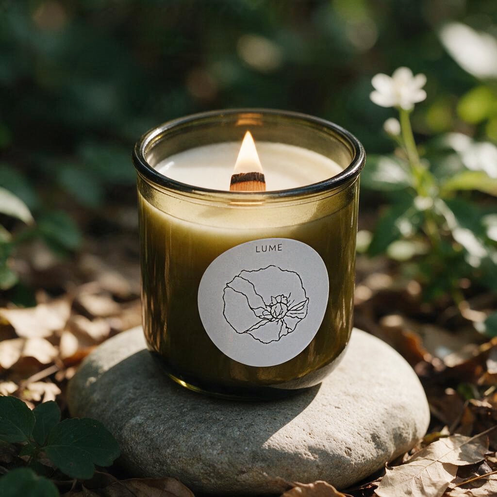 The Verdant Glass Line - Vintage Green 10 oz Candle