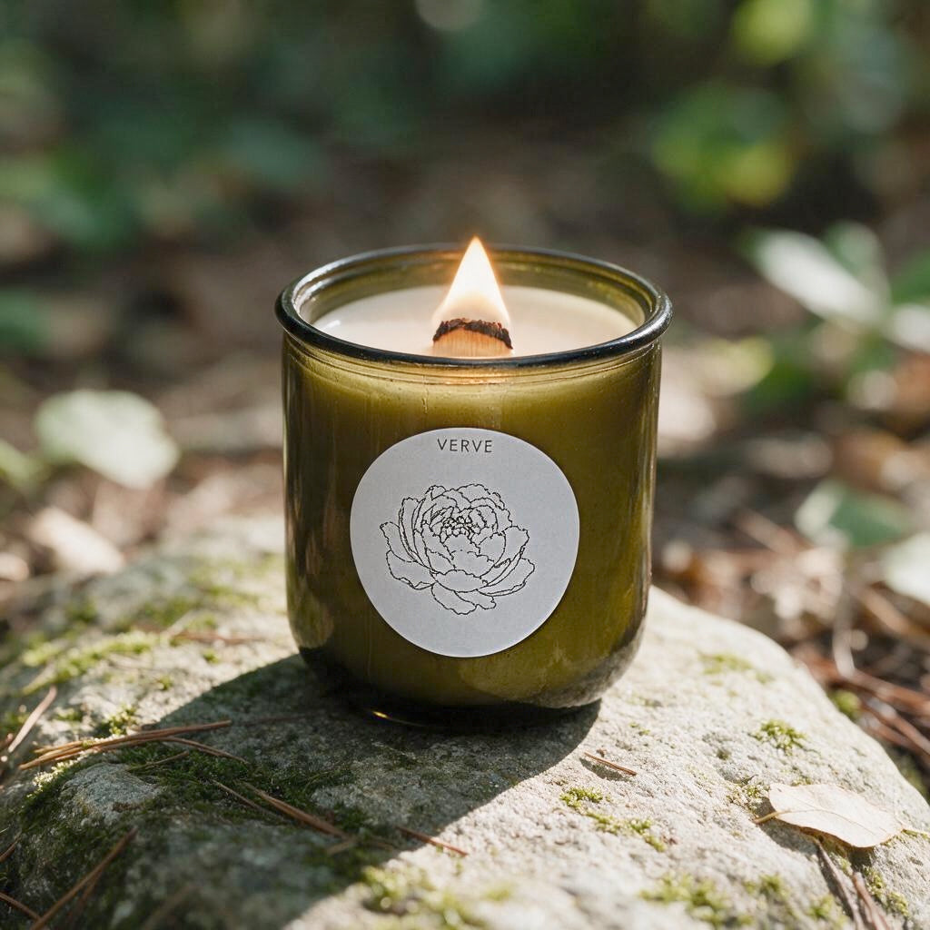 The Verdant Glass Line - Vintage Green 10 oz Candle